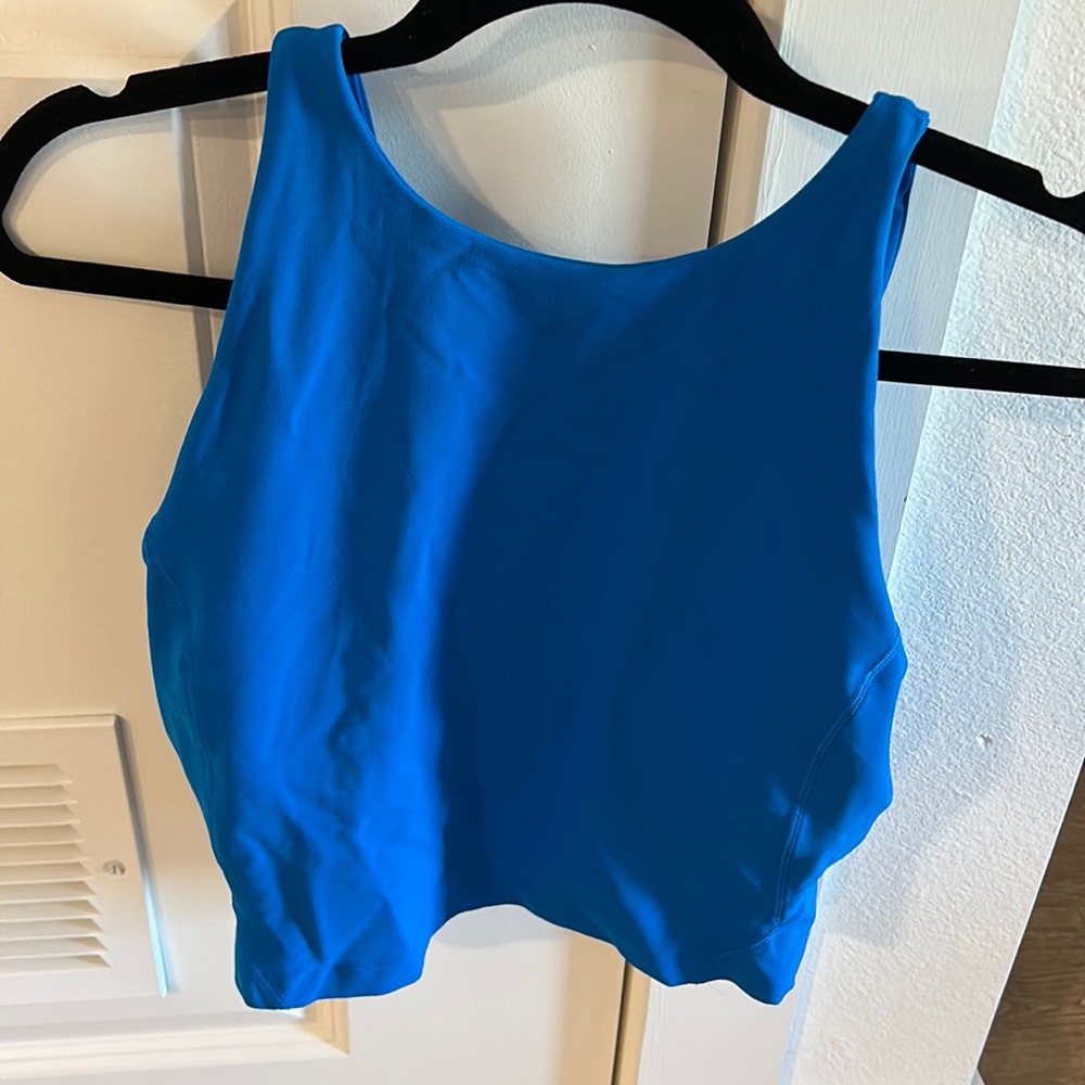 Lululemon alight high neck tank. Size 10